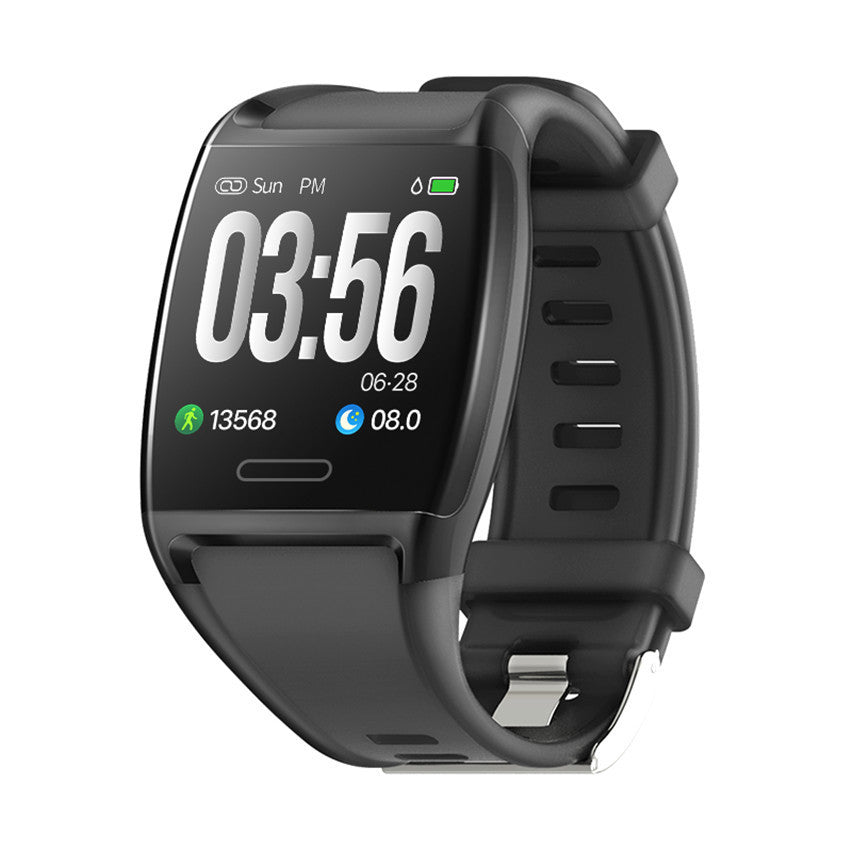 V2 1.3 Inch Color Screen Smart Bracelet - Black & Elva
