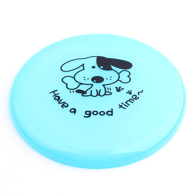 Silicone Dog Flying Disc – Chew-Resistant Interactive Toy for Pets - Black & Elva
