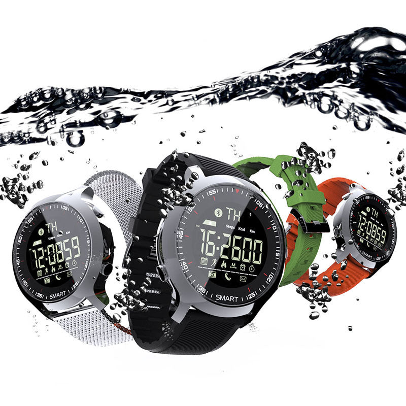 MK18 smart watch bracelet - Black & Elva