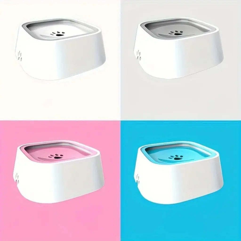 No-Spill Dog Water Bowl - Black & Elva