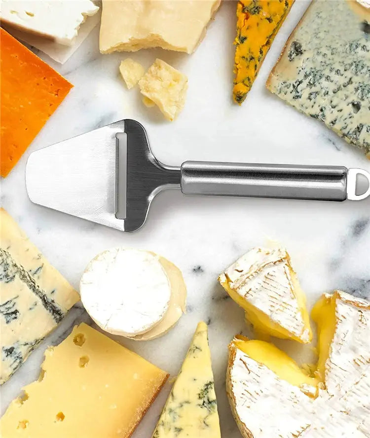 Stainless Steel Cheese Slicer Tool - Black & Elva