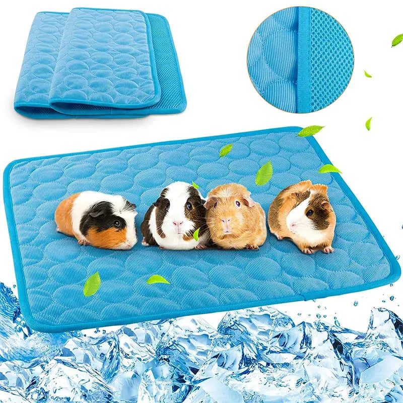 Cooling Guinea Pig Cage Liner - Black & Elva