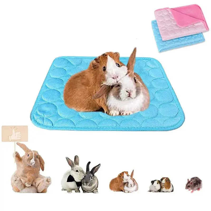 Cooling Guinea Pig Cage Liner - Black & Elva