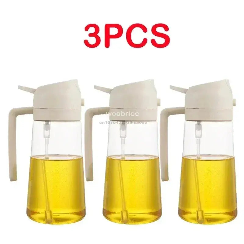 2in1 Oil Spray Bottle - Black & Elva