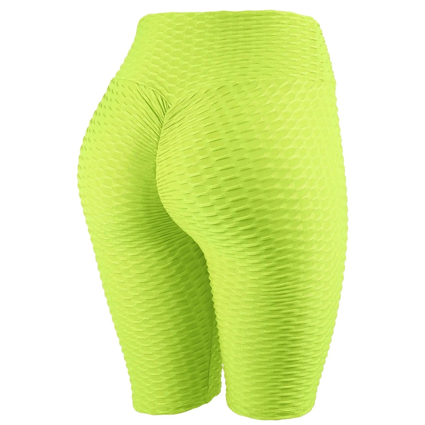 High Waist Workout Leggings - Black & Elva