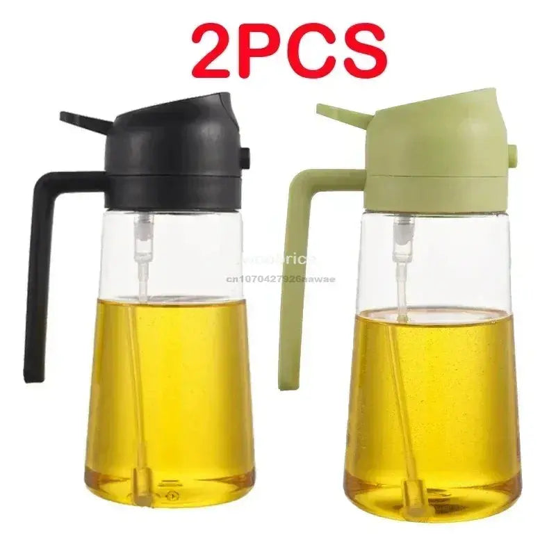 2in1 Oil Spray Bottle - Black & Elva