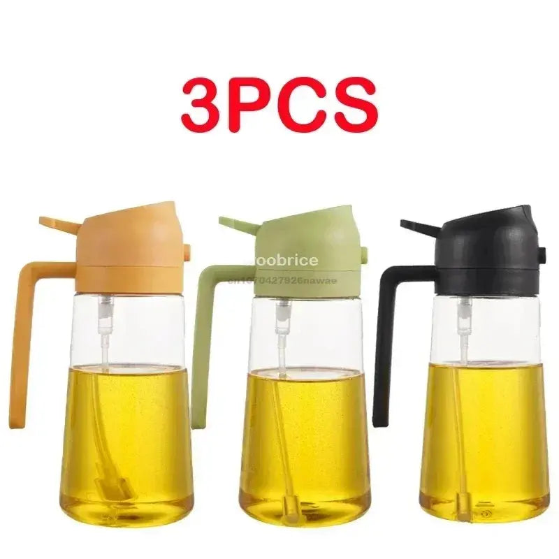 2in1 Oil Spray Bottle - Black & Elva
