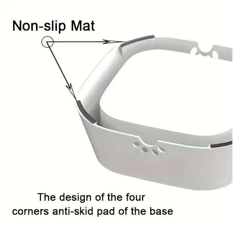 No-Spill Dog Water Bowl - Black & Elva