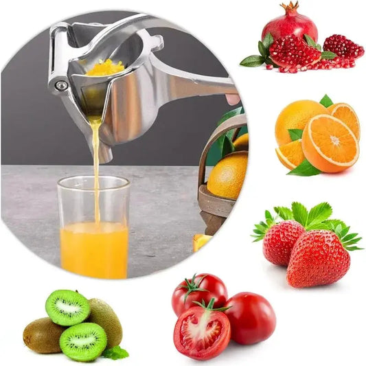 Aluminum Manual Juice Squeezer - Black & Elva