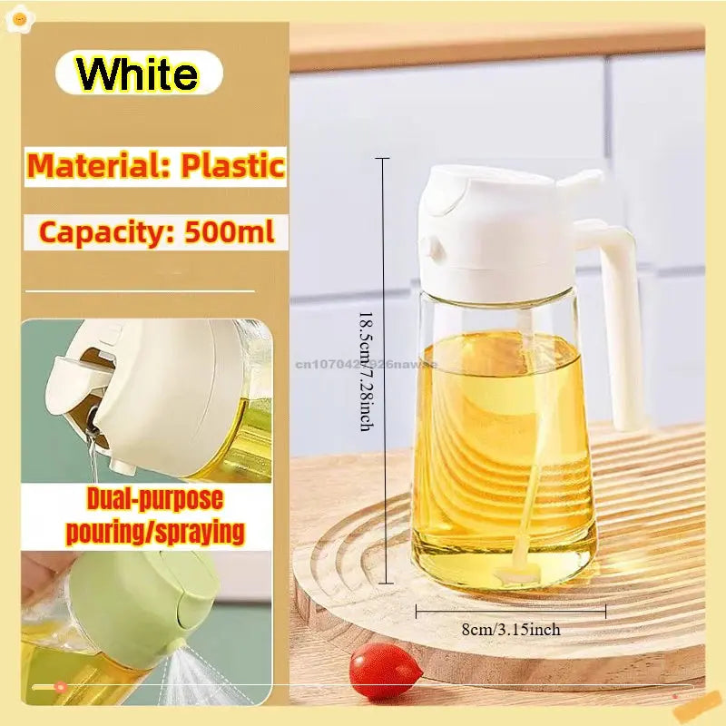 2in1 Oil Spray Bottle - Black & Elva