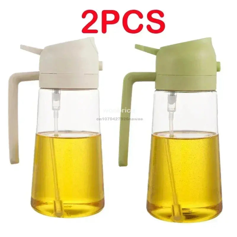 2in1 Oil Spray Bottle - Black & Elva
