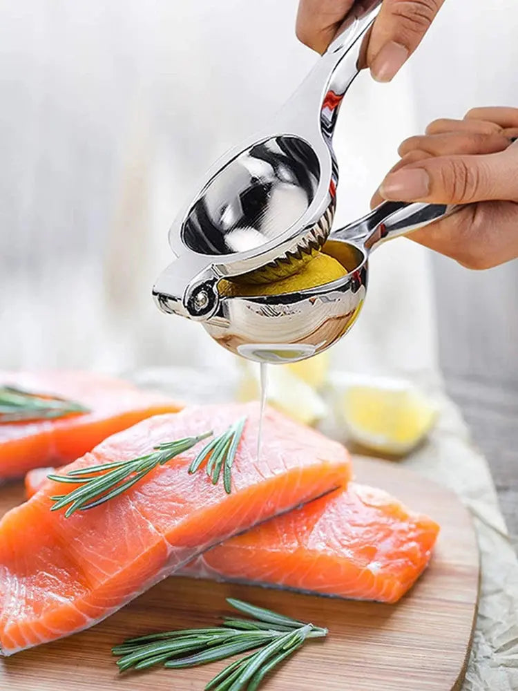 Manual Lemon Juicer Clip - Black & Elva