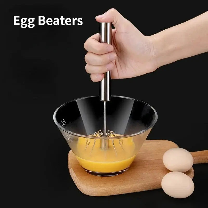 Rotating Egg Beater - Black & Elva