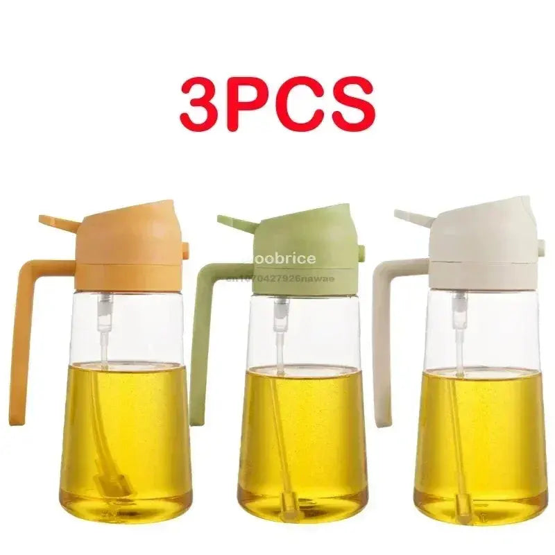 2in1 Oil Spray Bottle - Black & Elva