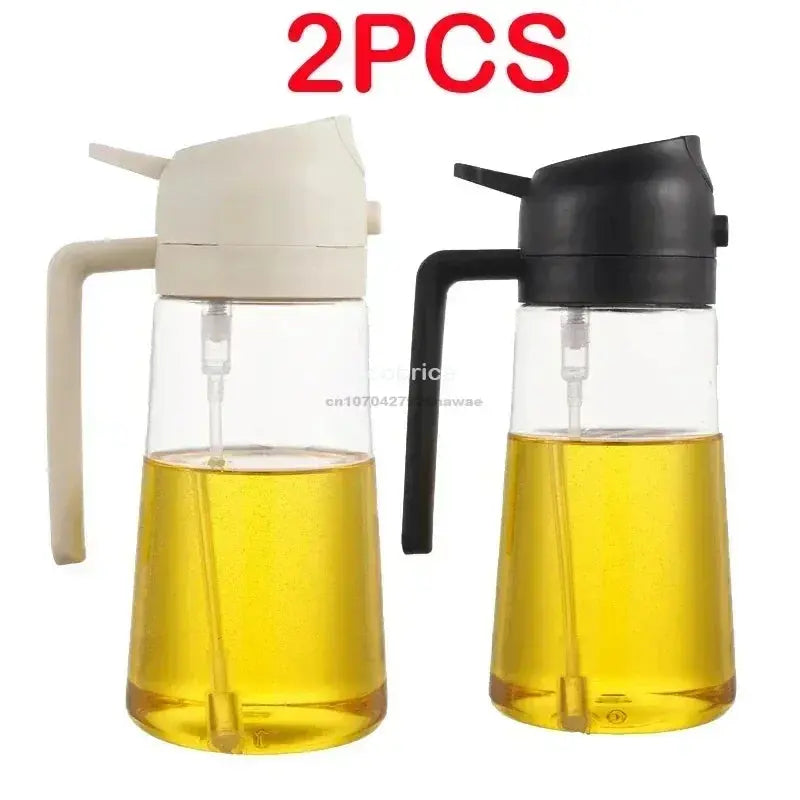 2in1 Oil Spray Bottle - Black & Elva