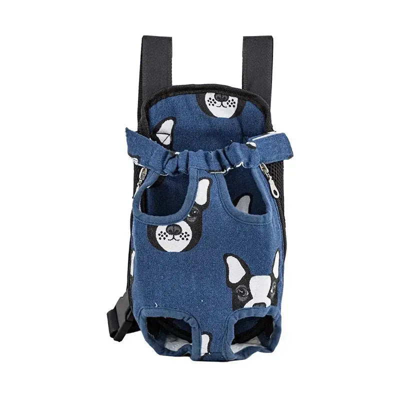 Pet Backpack - Black & Elva