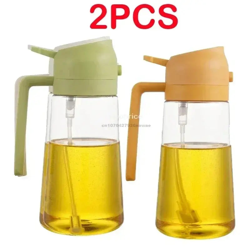 2in1 Oil Spray Bottle - Black & Elva