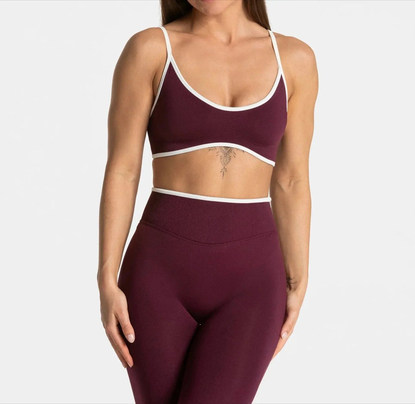 Sexy Backless Sports Bra - Black & Elva