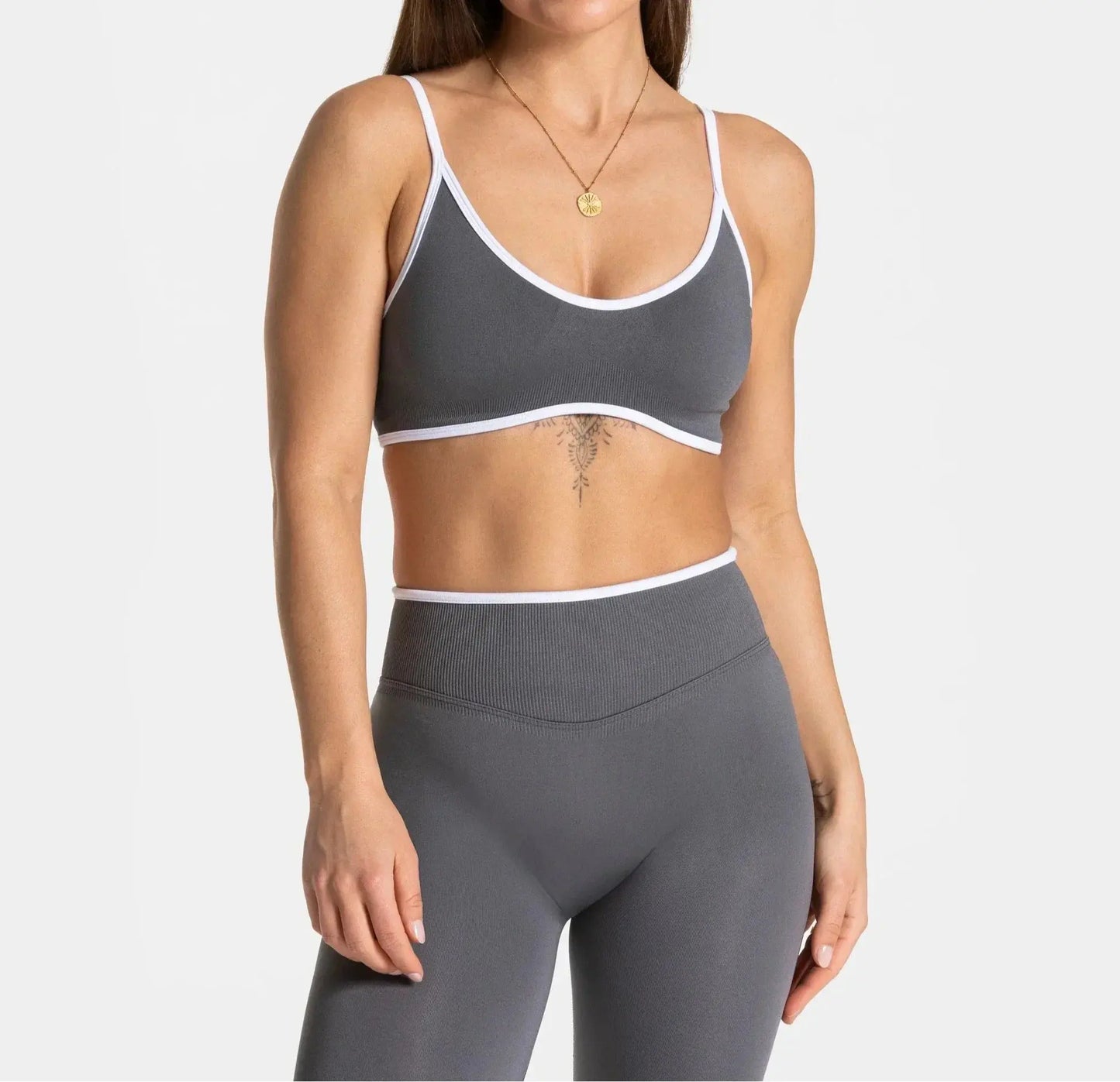 Sexy Backless Sports Bra - Black & Elva