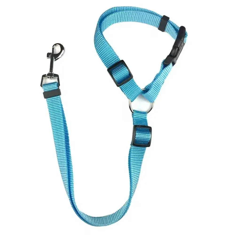 Dog Car Seat Belt - Black & Elva