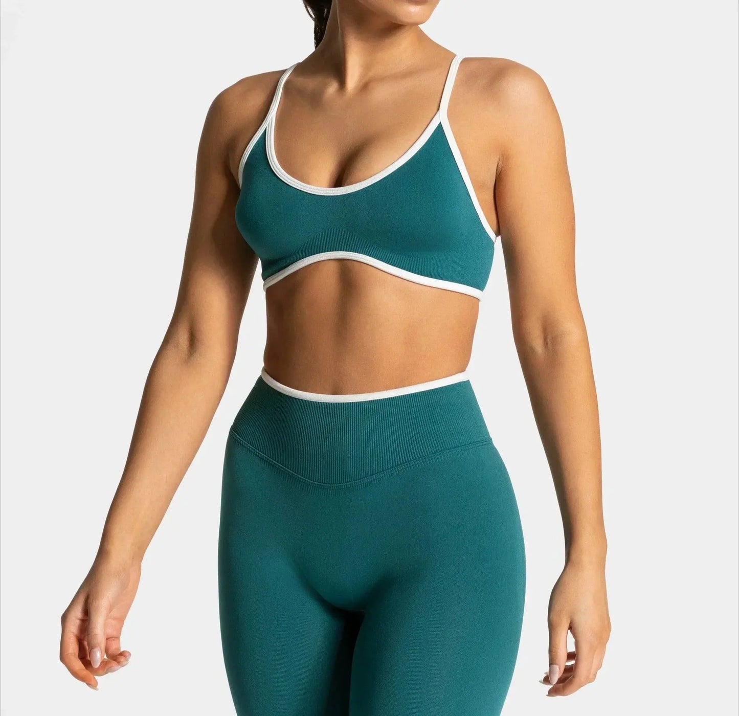 Sexy Backless Sports Bra - Black & Elva
