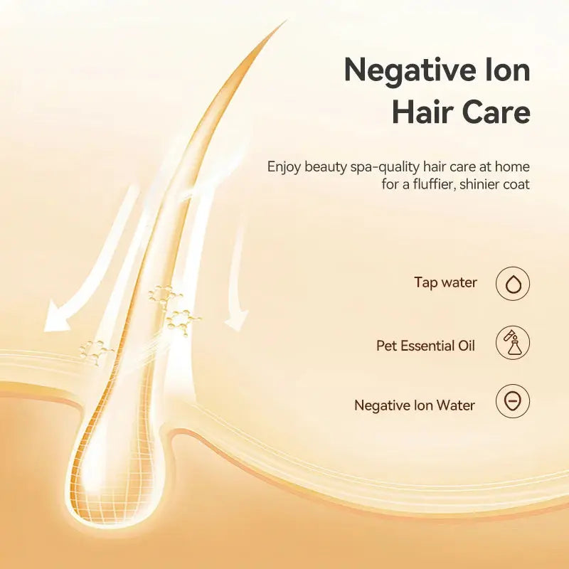 Wireless Electric Pet Hair Brush - Black & Elva