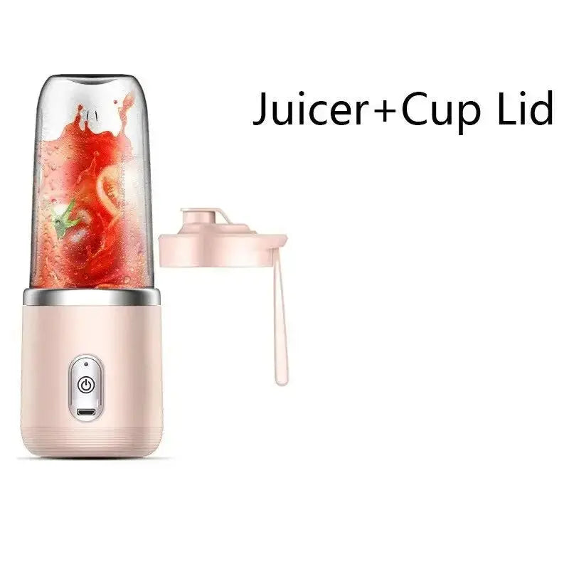 Portable USB Blender Bottle - Black & Elva