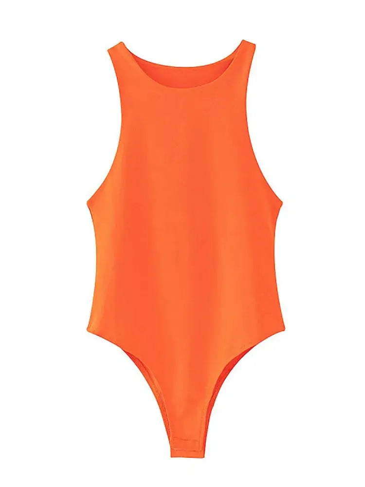 Sexy Summer Bodysuit - Black & Elva
