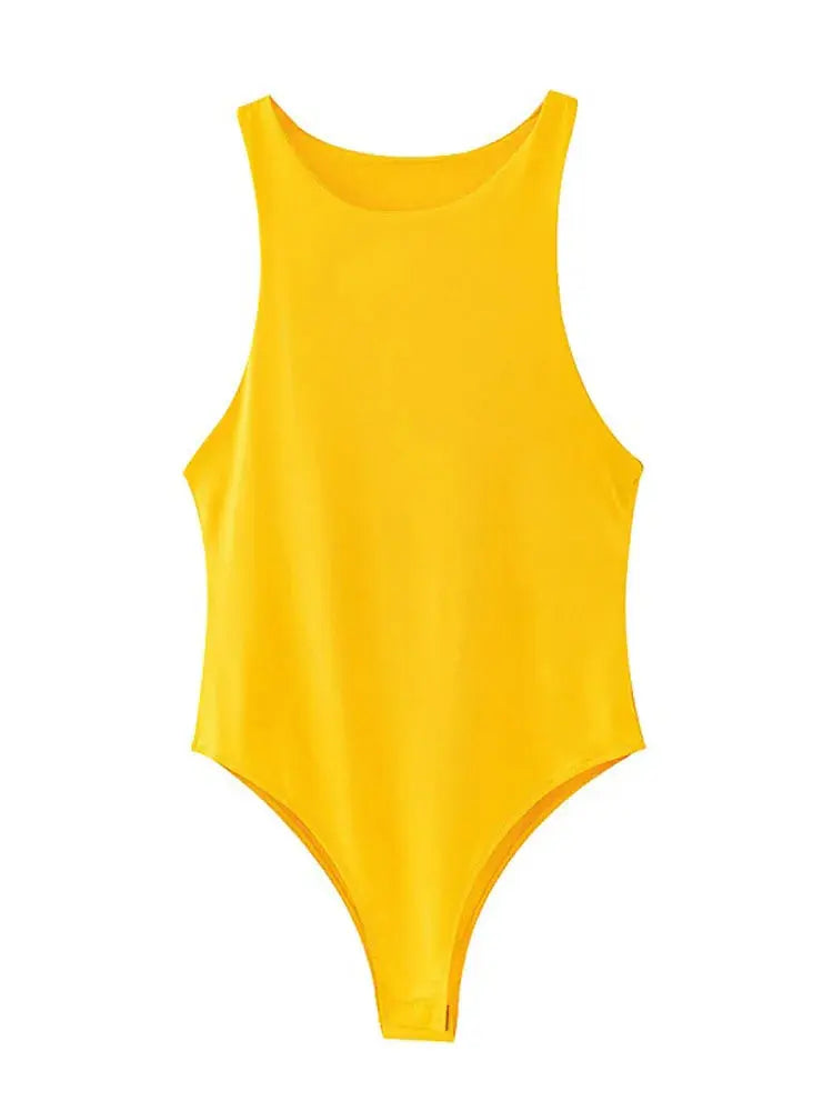 Sexy Summer Bodysuit - Black & Elva
