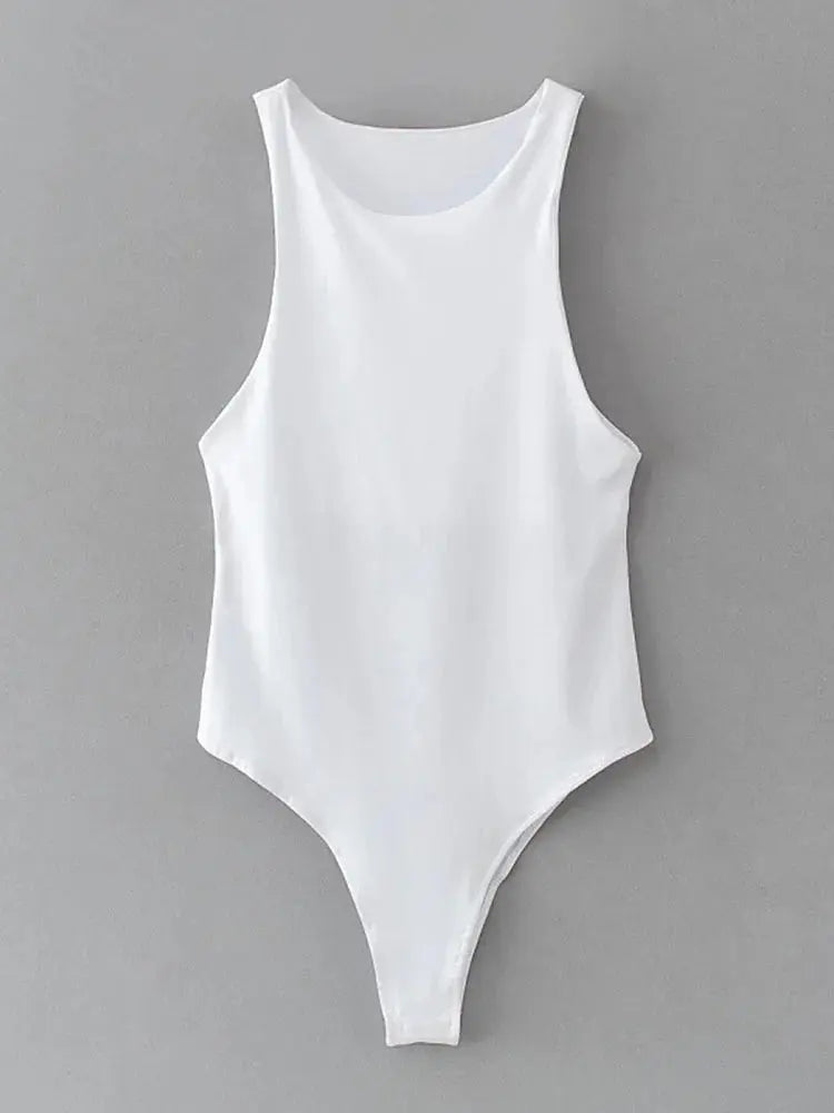Sexy Summer Bodysuit - Black & Elva