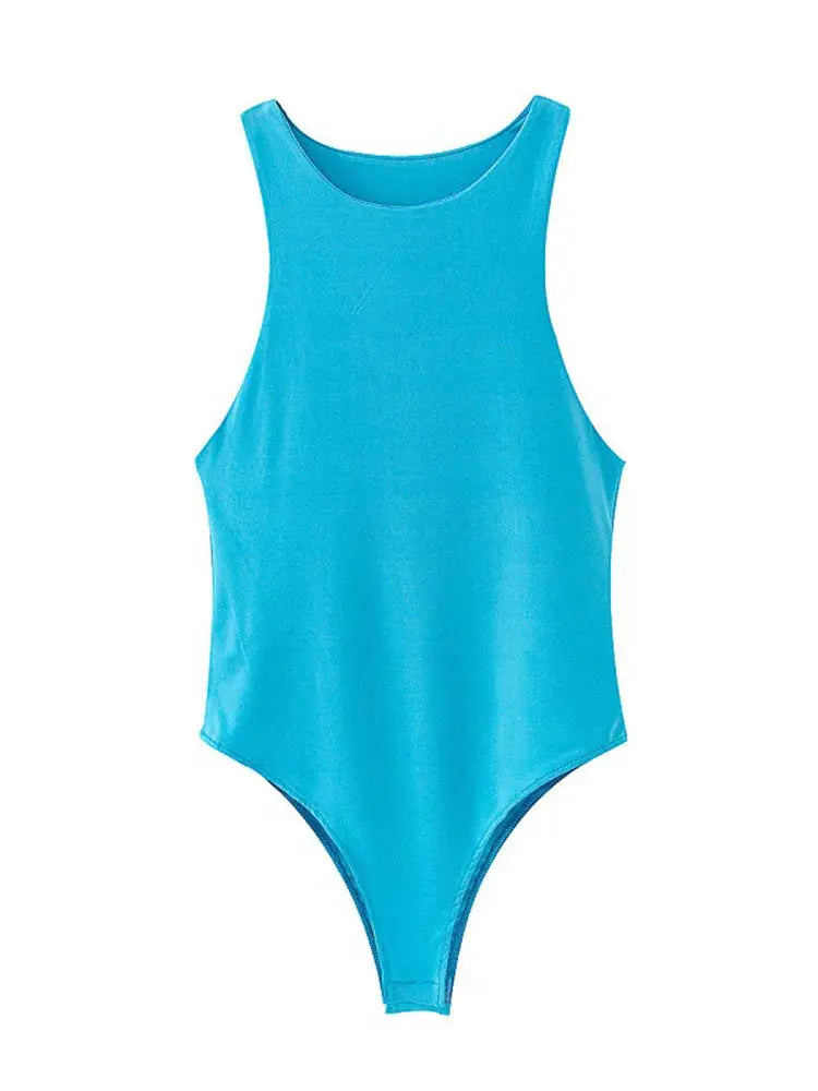 Sexy Summer Bodysuit - Black & Elva
