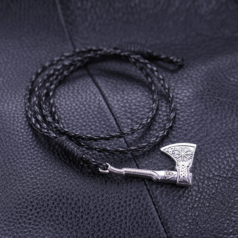 Men's Cowhide Woven Multi-layer Bracelet - Black & Elva