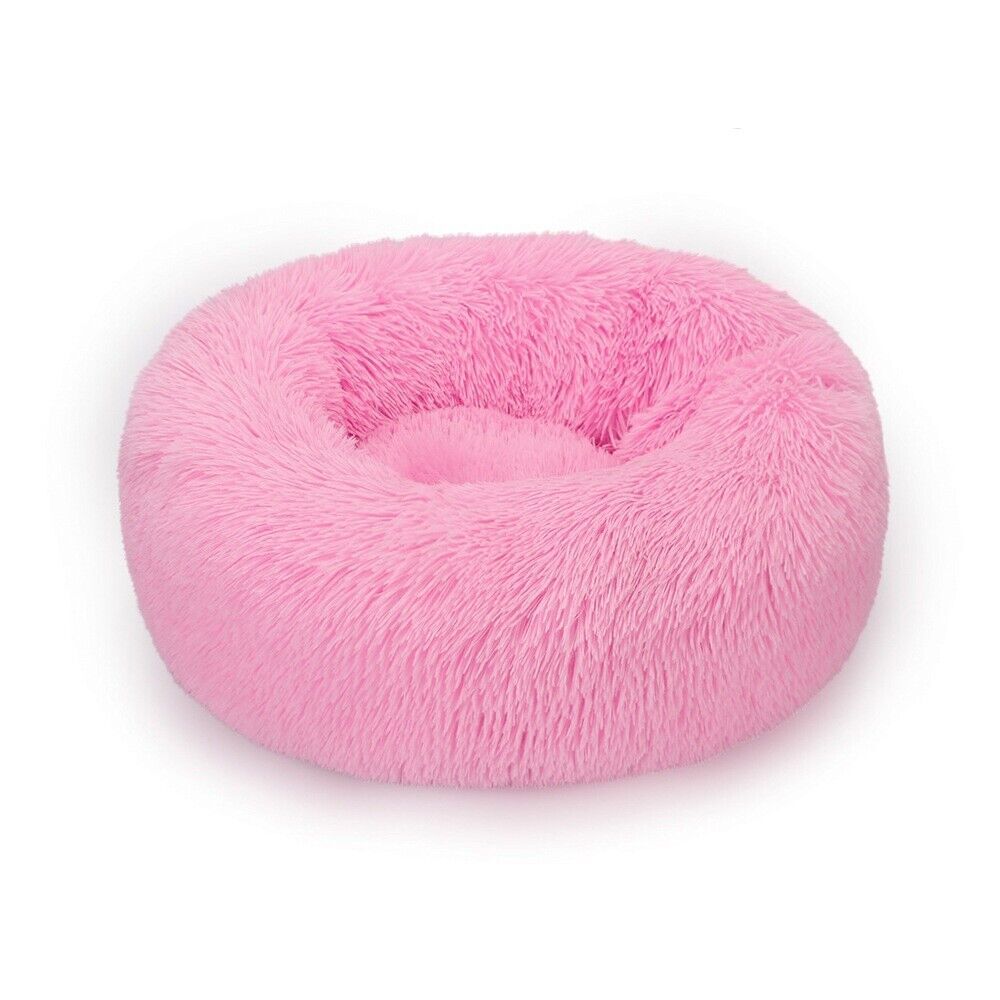 Super Soft Dog Bed – Washable Plush Pet Sofa for Deep Sleep - Black & Elva