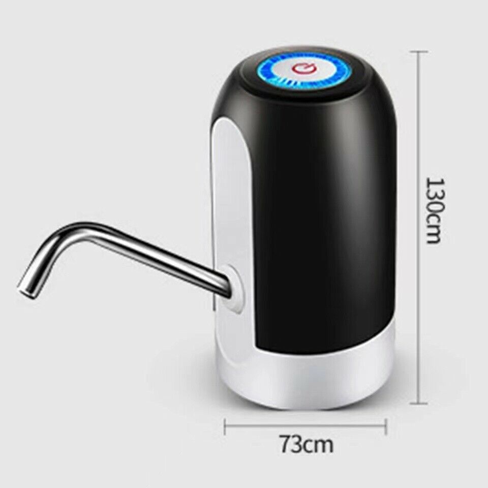 Water Bottle Electric Automatic Universal Dispenser 5 Gallon USB USB Water Dispenser Automatic Drinking Water Bottle - Black & Elva