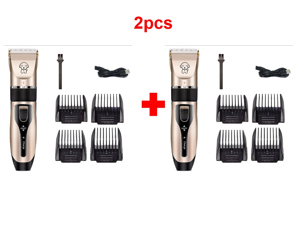 Dog Shaver Pet Teddy Cat Shaving Dog Hair Professional Hair Clipper - Black & Elva