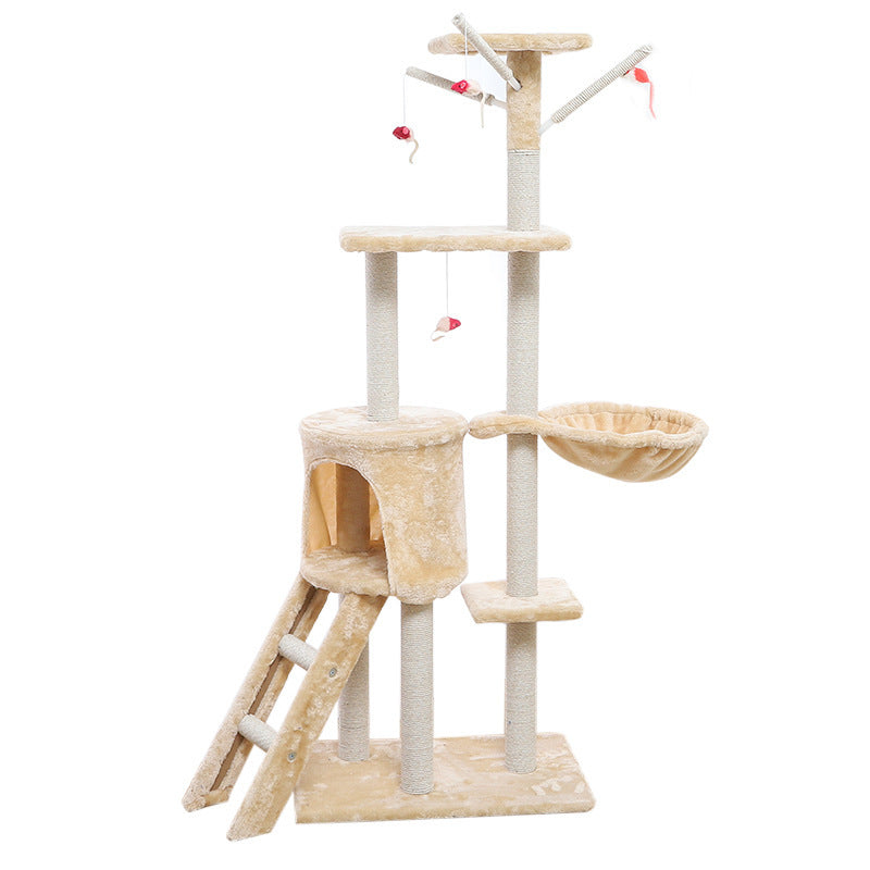 Cat Climber Cat House - Black & Elva