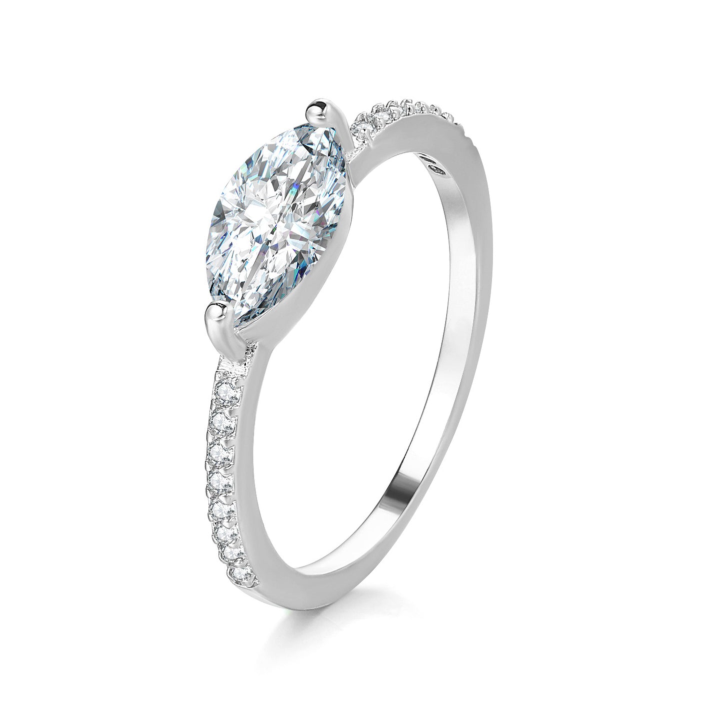 European And American Fashion Minimalist Female Ring - Black & Elva