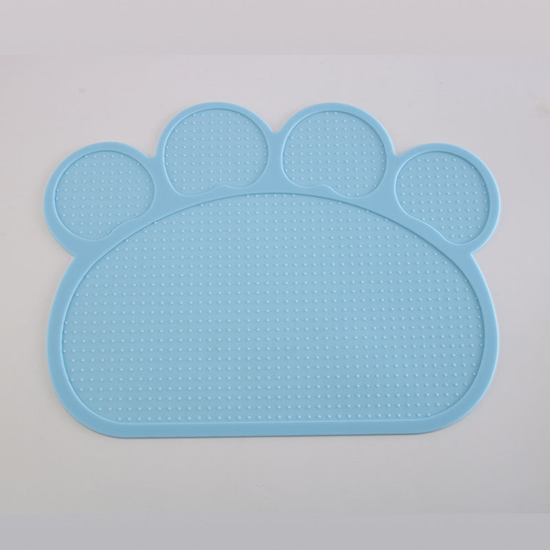 Pet Supplies Silicone Placemat Black & Elva