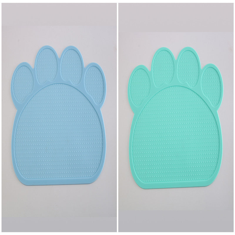 Pet Supplies Silicone Placemat Black & Elva