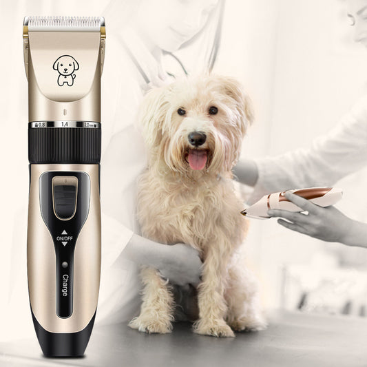 Dog Shaver Pet Teddy Cat Shaving Dog Hair Professional Hair Clipper - Black & Elva