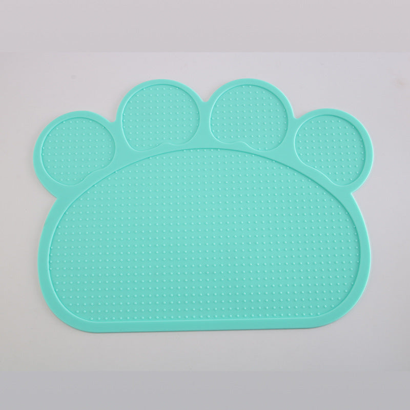 Pet Supplies Silicone Placemat Black & Elva