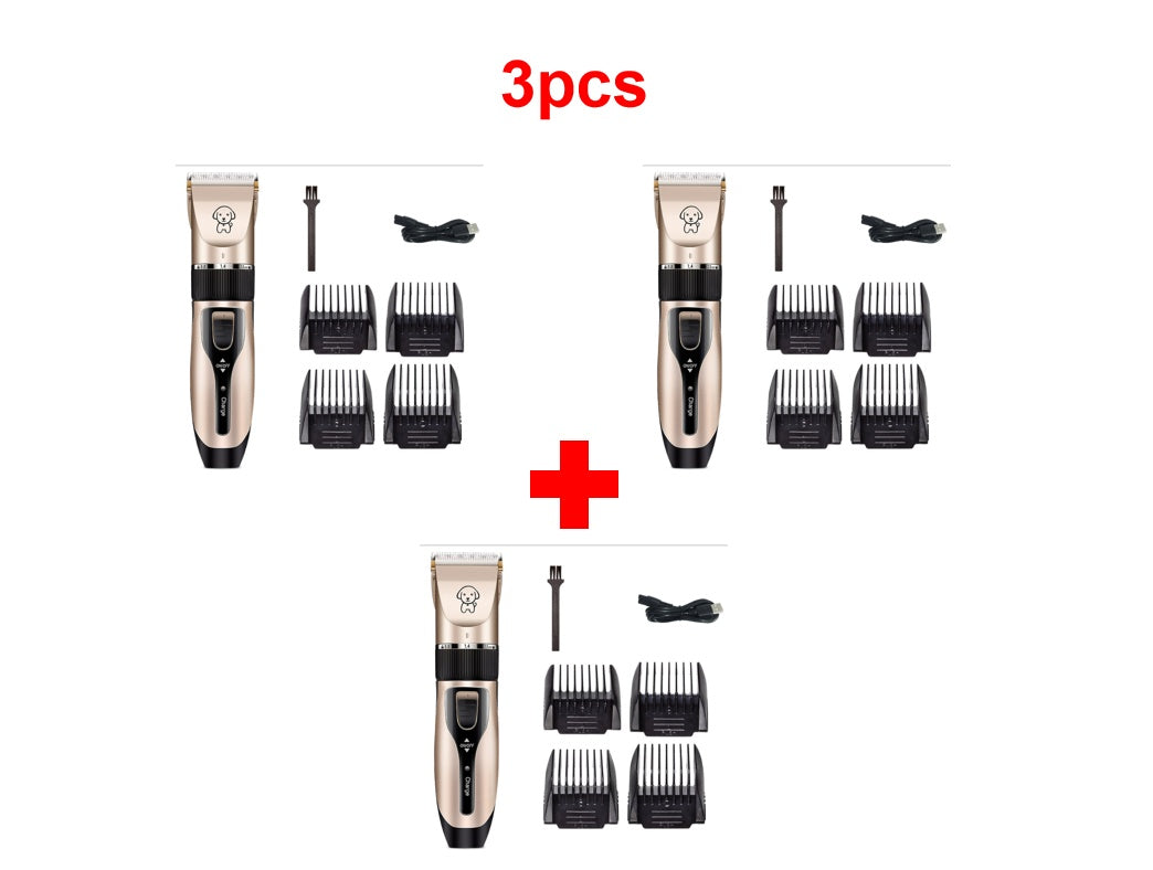 Dog Shaver Pet Teddy Cat Shaving Dog Hair Professional Hair Clipper - Black & Elva