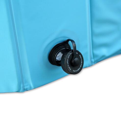 Pet Pool Dog Swimming Pool Foldable Large Dog Bath Supplies - Black & Elva
