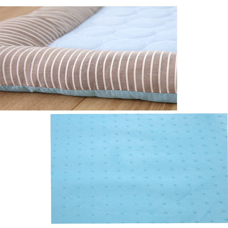 Pet Cooling Pad – Summer Cooling Mat for Dogs & Cats | Reusable Ice Mat for Pets | Breathable & Non-Toxic Cushion - Black & Elva