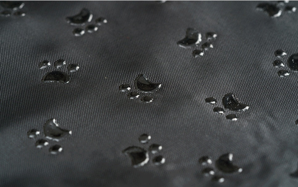 Thickened Pet Printing Canvas Dog Mats Dog Bed Mats Dog Bed Mattresses - Black & Elva