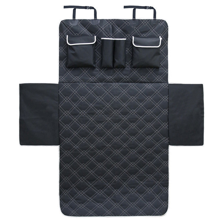 Car Pet Supplies Anti-Dirty Dog Mat - Black & Elva