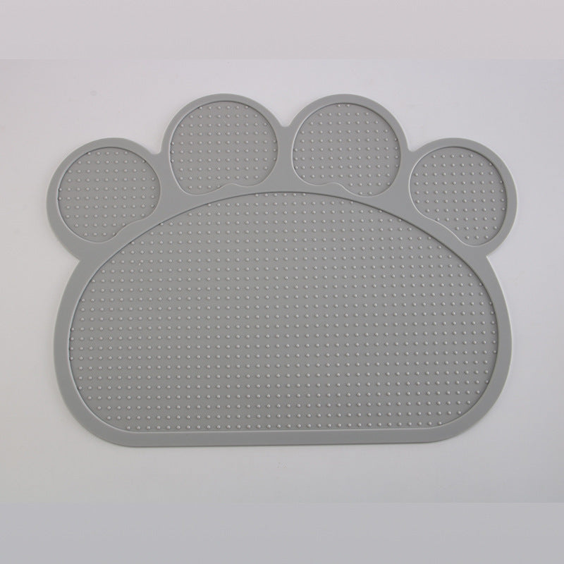 Pet Supplies Silicone Placemat Black & Elva