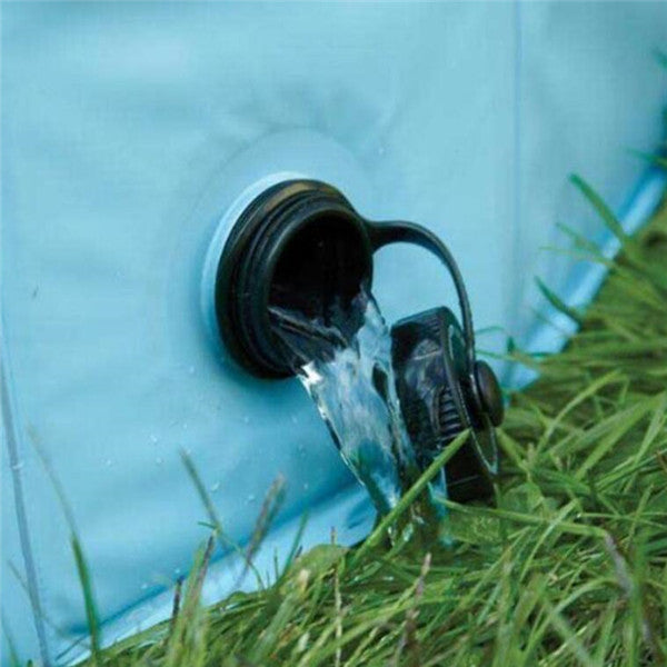 Pet Pool Dog Swimming Pool Foldable Large Dog Bath Supplies - Black & Elva