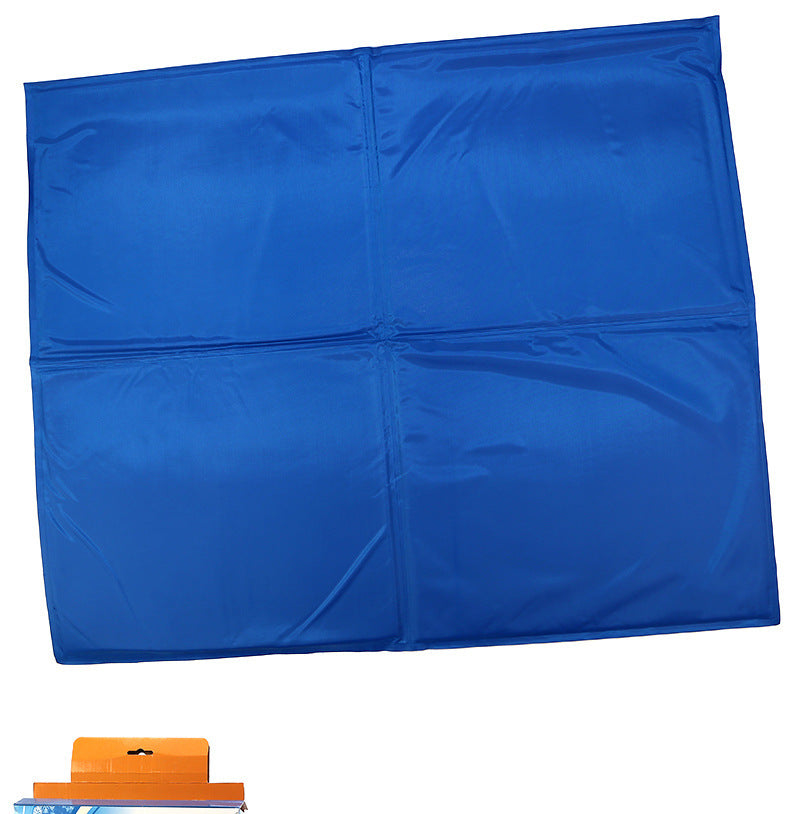 Pet Ice Pad Gel Cooling Ice Pad Summer Pet Pad Dog Mat - Black & Elva