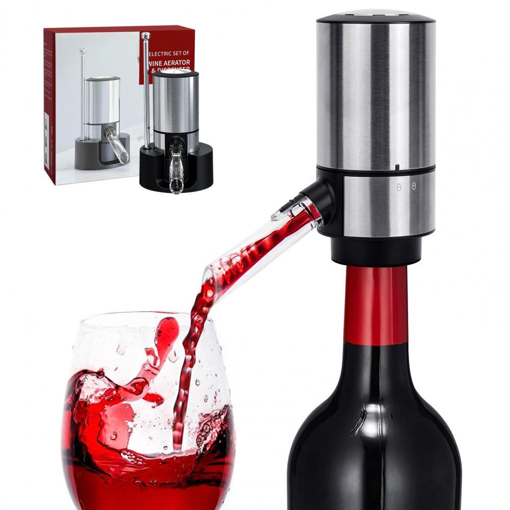 Fashion Personality Instant Decanting Function Decanter - Black & Elva